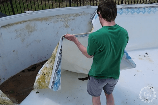 pool liner replacement by our technician in akron