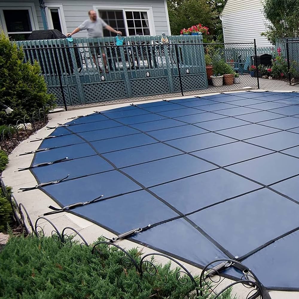 recently installed pool safety cover in cleveland and akron